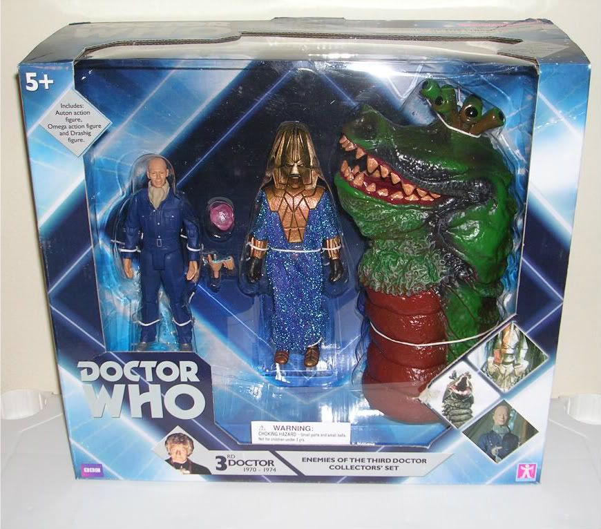 Doctor Who “Enemies of The Third Doctor” Collectors Set by Character